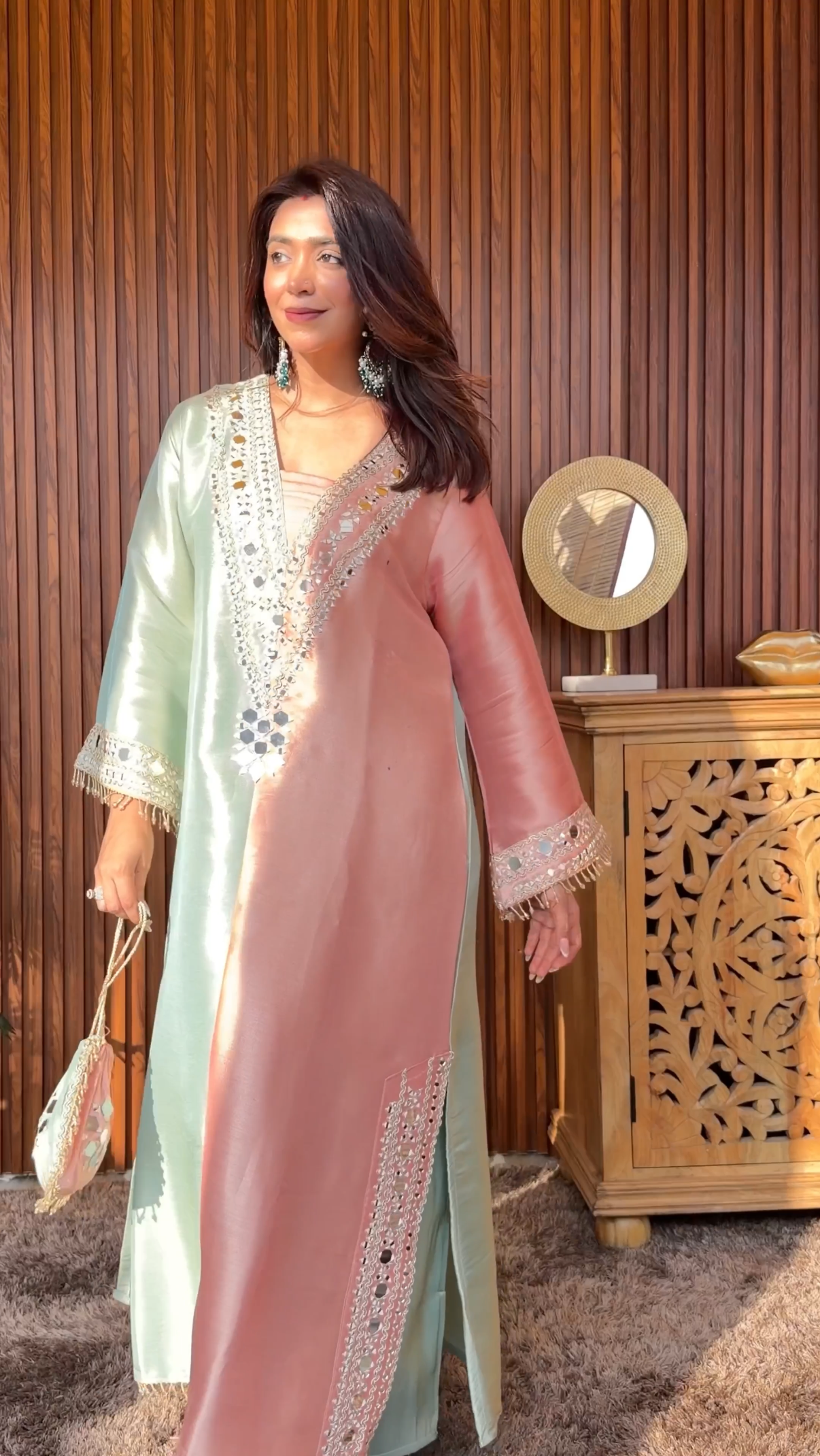Neeva Noor Velvet Anarkali image 2